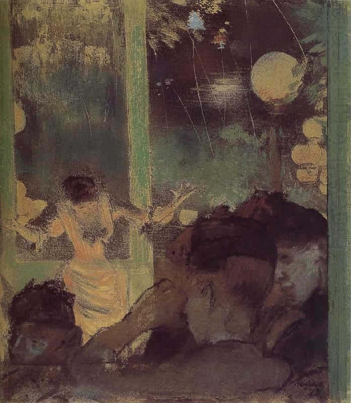Bete in the cafe, Edgar Degas